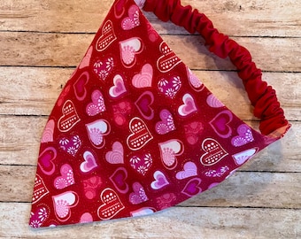 Season of Love- Reversible Scrunchie Dog Bandana