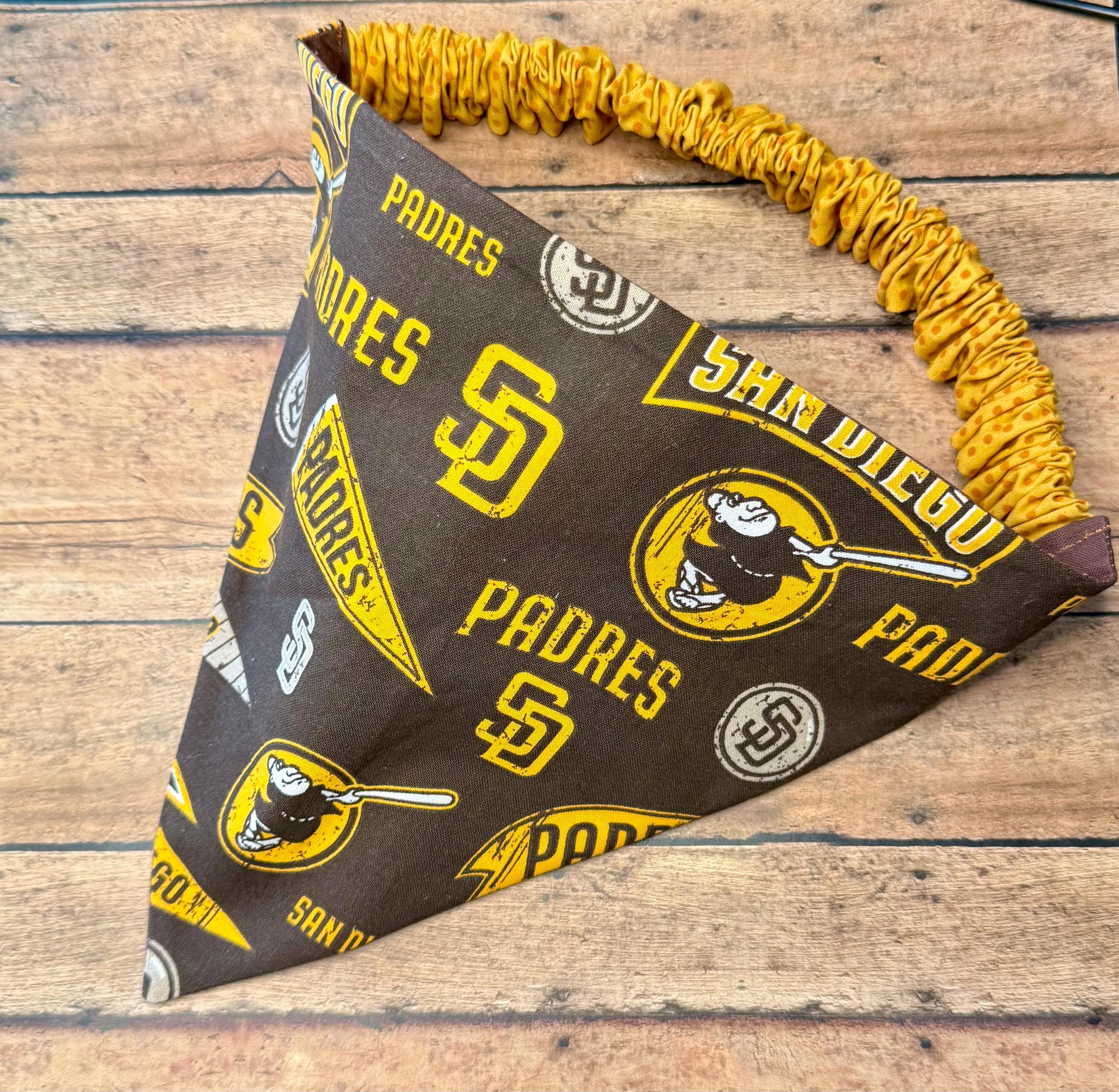 San Diego Padres Reversible Scrunchie Dog Bandana