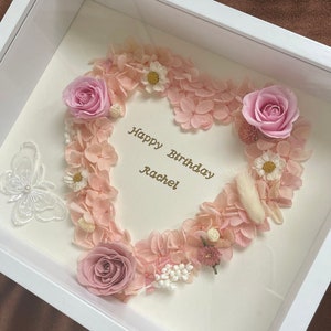 Preserved Rose Box - Eternal Roses in Handcrafted Display Case | Perfect Gift for Anniversary, Wedding or Valentine&#39;s Day