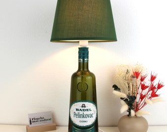 Pelinkovac Flaschenlampe Flaschenleuchte Lampe Flasche Upcycling