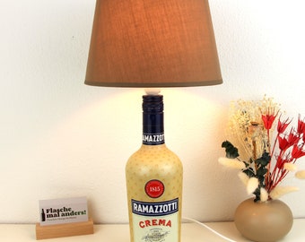 Ramazzotti Flaschenlampe Flaschenleuchte Lampe Flasche Upcycling