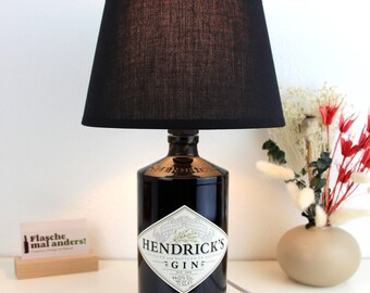 Hendricks Gin Flaschenlampe Flaschenleuchte Lampe Flasche