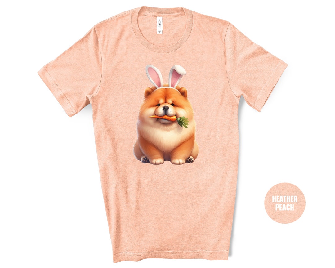 Easter Chow Chow Shirt, Easter Dog Bunny Shirt, Dog Shirt, Happy Easter