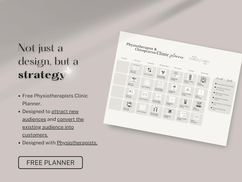 Chiro Therapy Social Marketing Templates in Canva