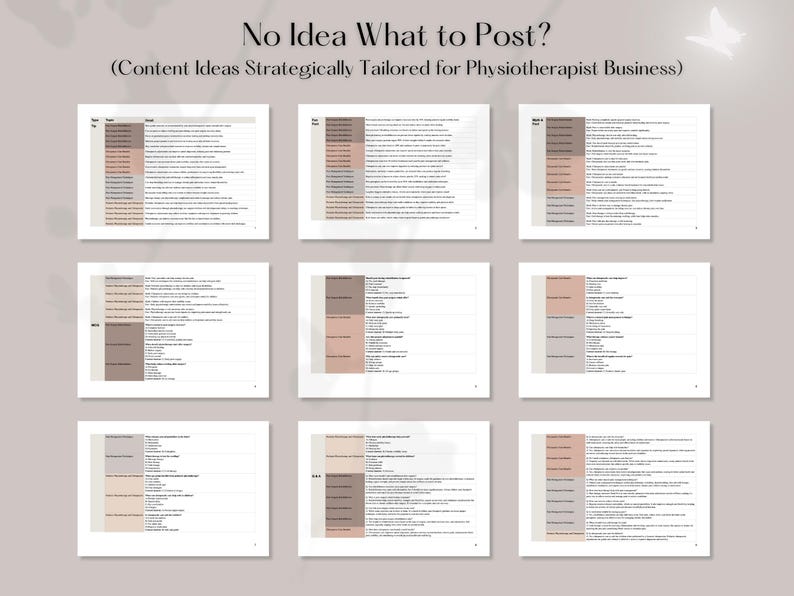 Osteopathy Therapist Pinterest Marketing Template