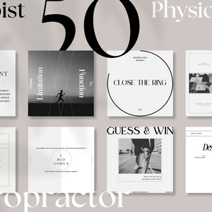 Physiotherapy Instagram Post Template