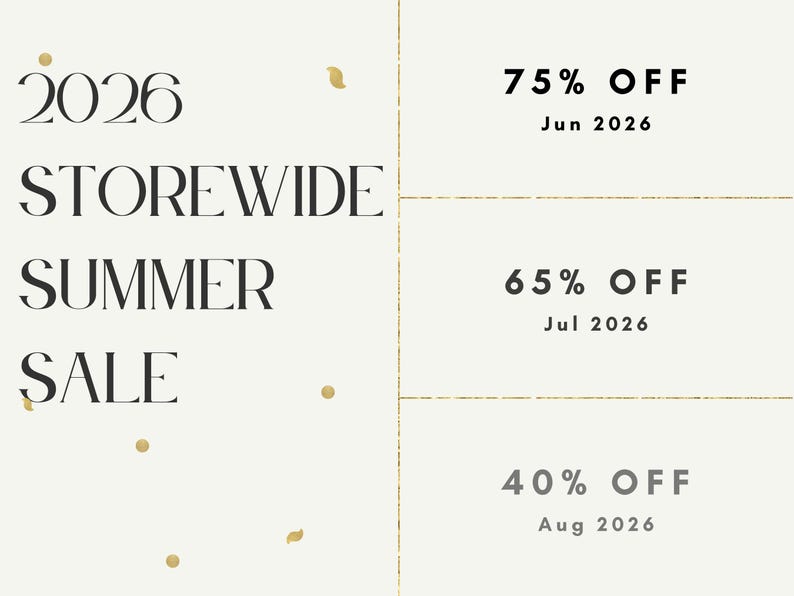 2026 Storewide Summer Sale