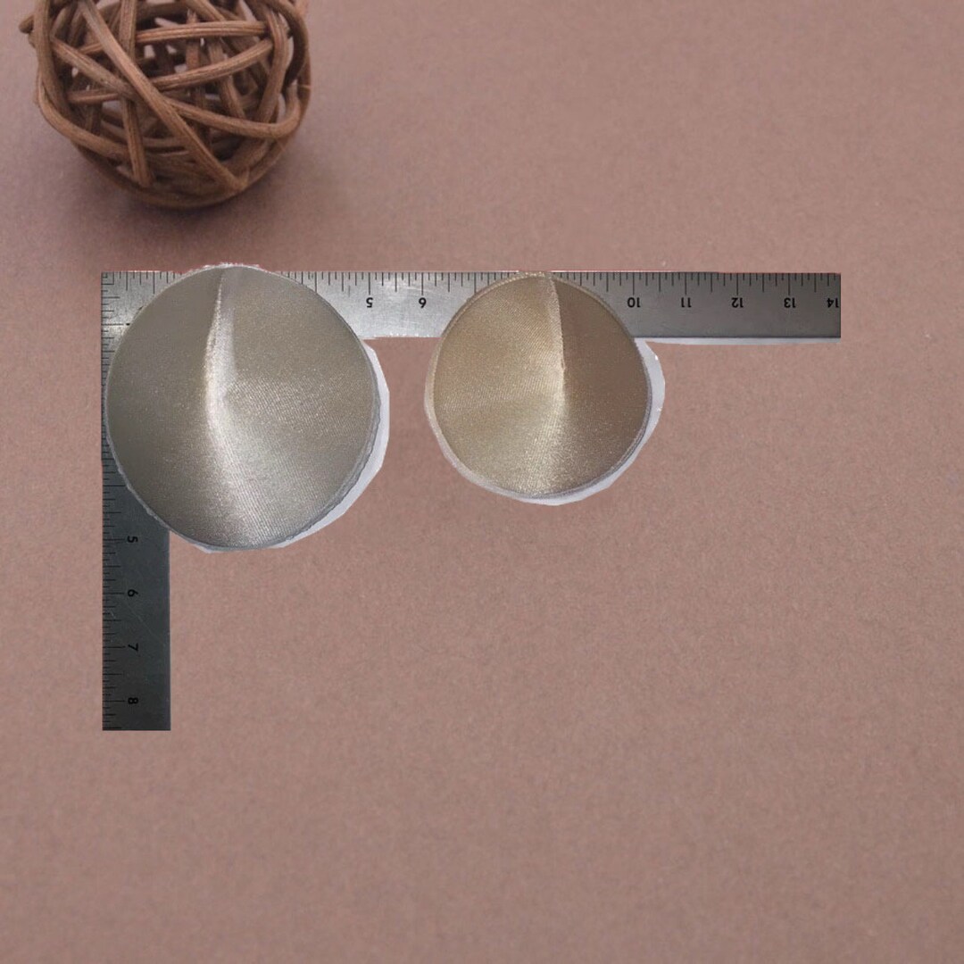 Bullet Bra Pads Pair of Foam Bullet Bra Pads Covered in Etsy