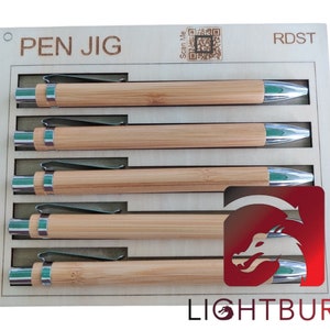 Stift Jig für Diodenlaser-Graviermaschine - 5 Steckplätze 10 Steckplätze