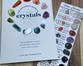 Healing Crystal set - Stone Library and Guide book
