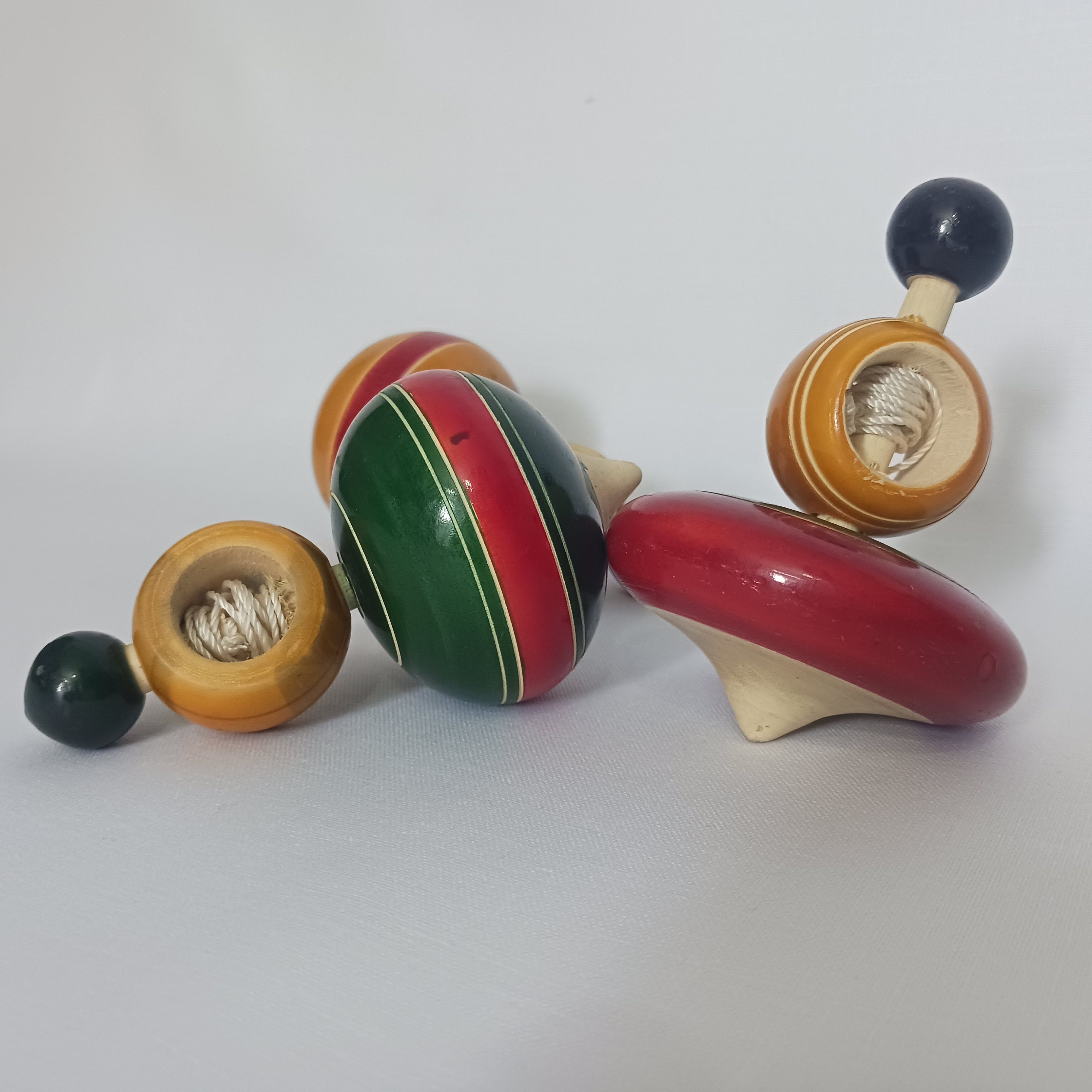 Spinner for Kids Toys /play Toys/ Launcher Toy/ Wooden Toy ( Lattu Toy ...