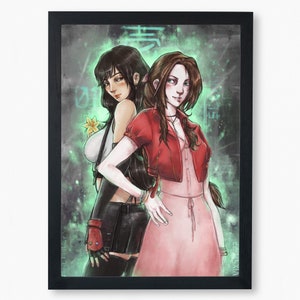 ART PRINT ~ Tifa & Aerith