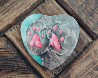 BUTTON PIN ~ Pallas Paws SALE!