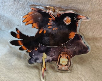 KEYCHAIN ~ Mages' aide: Storm Lantern Jackdaw