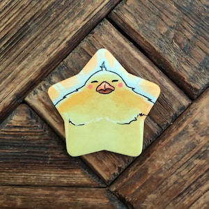 BUTTON PIN ~ Magnificent chocobo