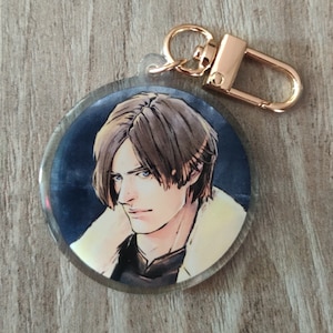 KEYCHAIN ~ Leon S. Kennedy - two different variations!