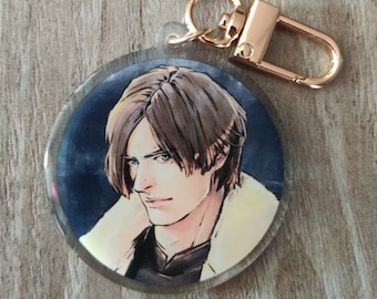 KEYCHAIN ~ Leon S. Kennedy - two different variations!