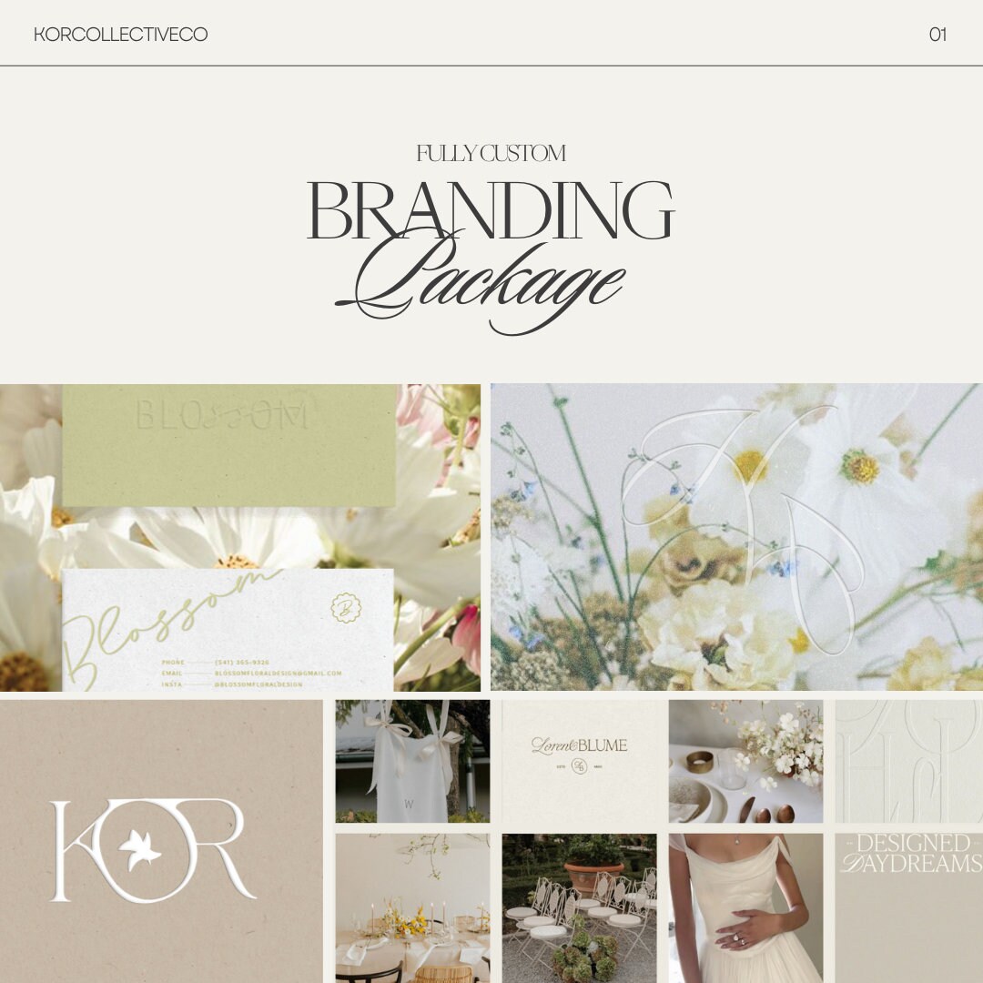 Custom Branding Kit | Logo Design | Small Business Branding | Custom ...