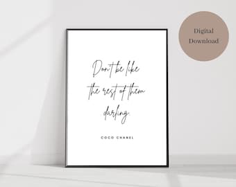 Luxury Aesthetic High Fashion Designer Wall Print, Printable Art, Wall Decor, Digital download