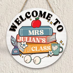 Personalized Doorsign - Gift For Chicken Lovers - I just want to work in my Garden and hang out with my Chickens - Up to 6 Chickens main image 1