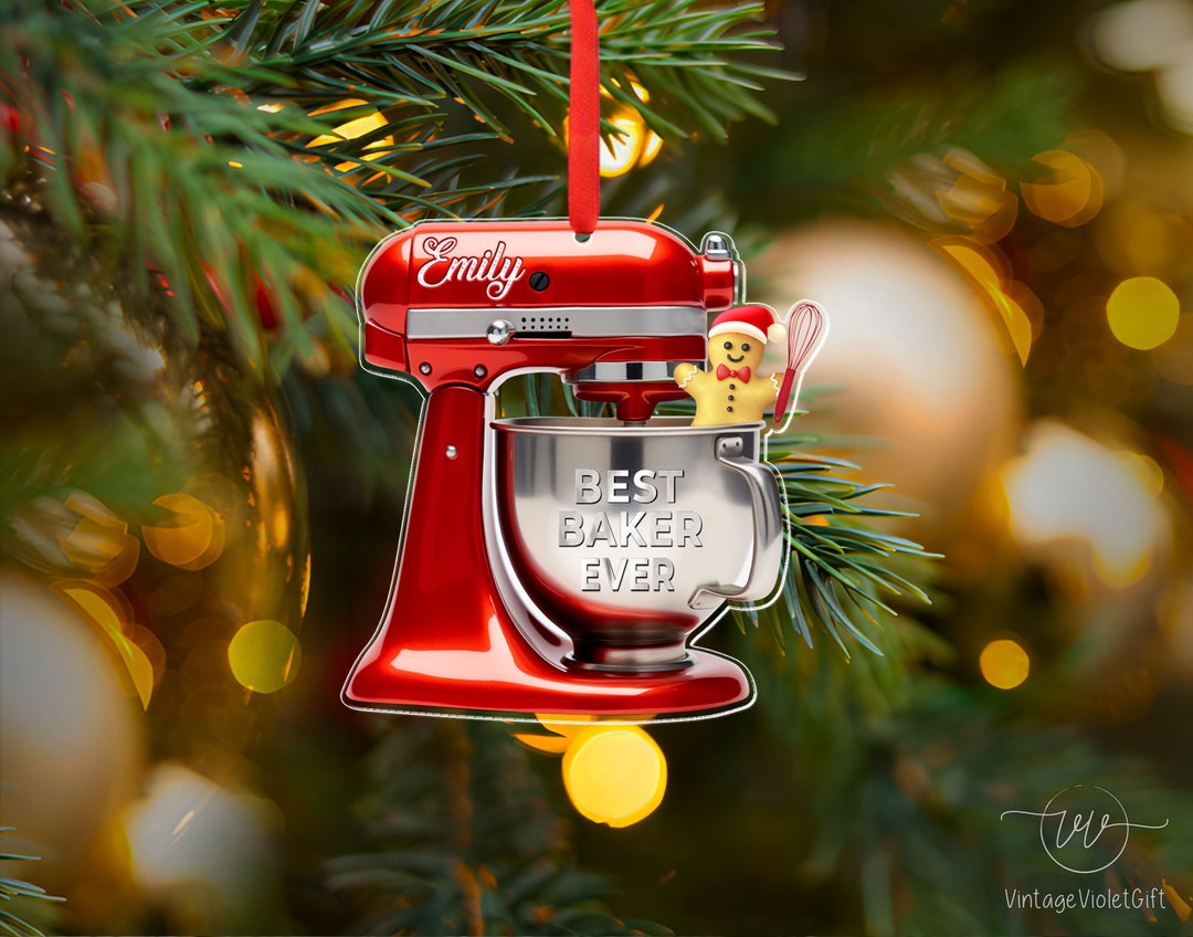 Personalized Baking Ornament,baking Ornament,baker Ornament,xmas Gift