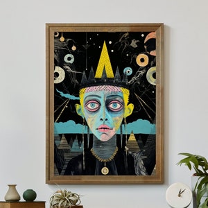 Emissaries No.2 - Unique Canvas Art Print