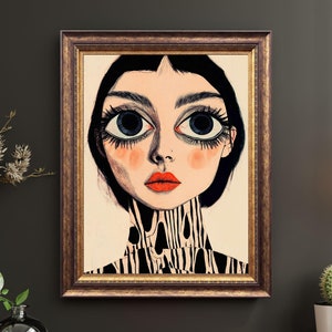 Nearsighted No.1 - Unique Canvas Art Print