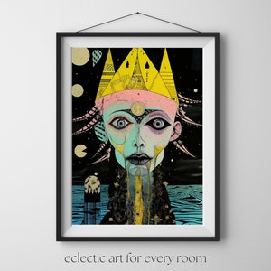 Emissaries No.1 - Unique Canvas Art Print