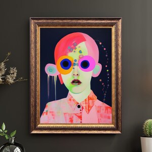 Hallucinogen No.6 - Unique Canvas Art Print