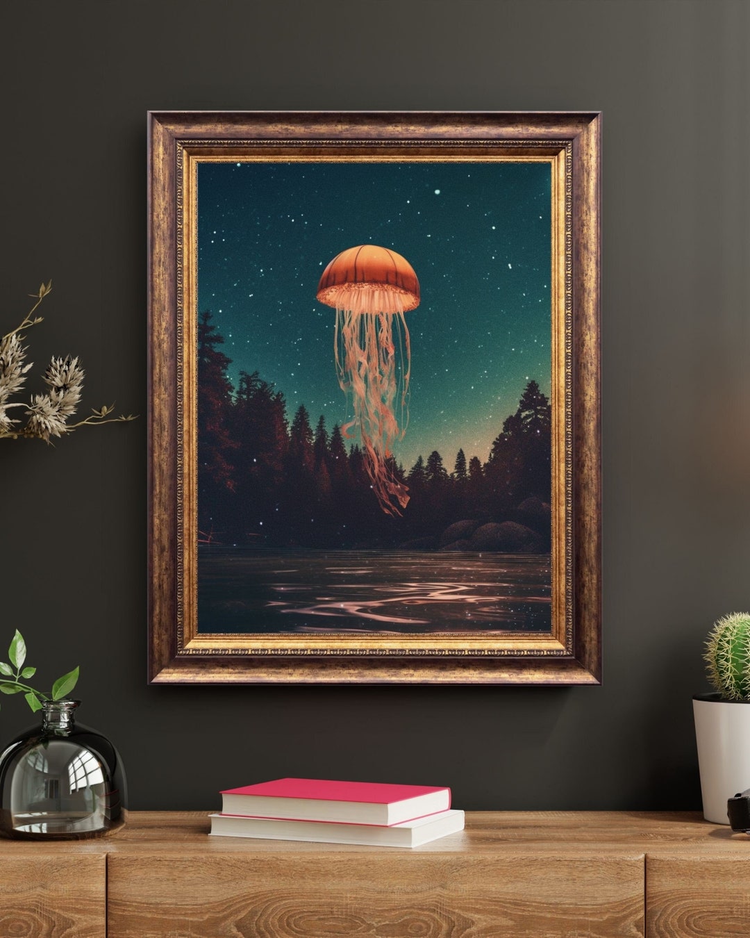 Jelly Glow Canvas Wall Art Bedroom Art Surreal Art Unique Art - Etsy