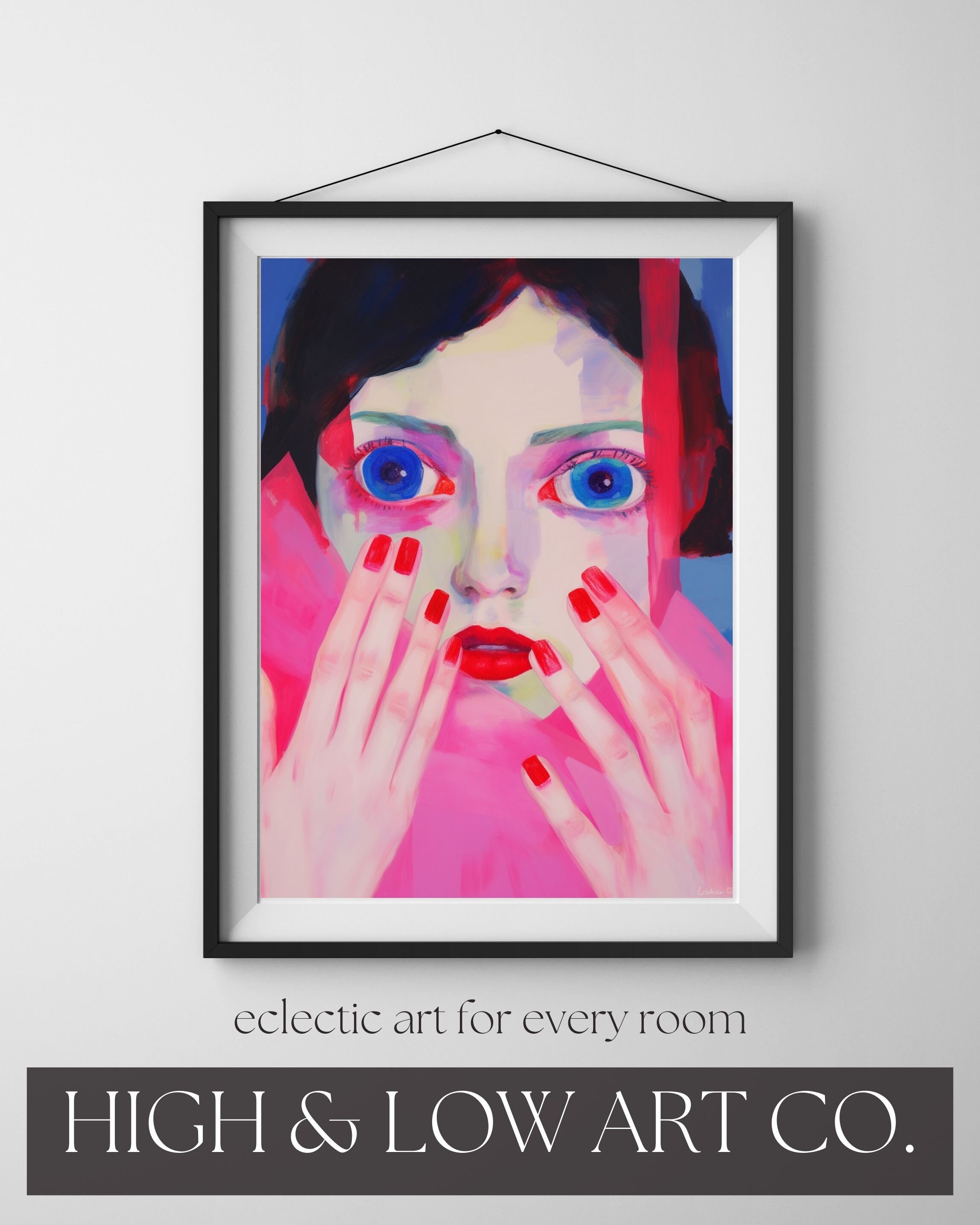 Hallucinogen No.7 Wall Art Surreal Art Beautiful Art Unique Painting