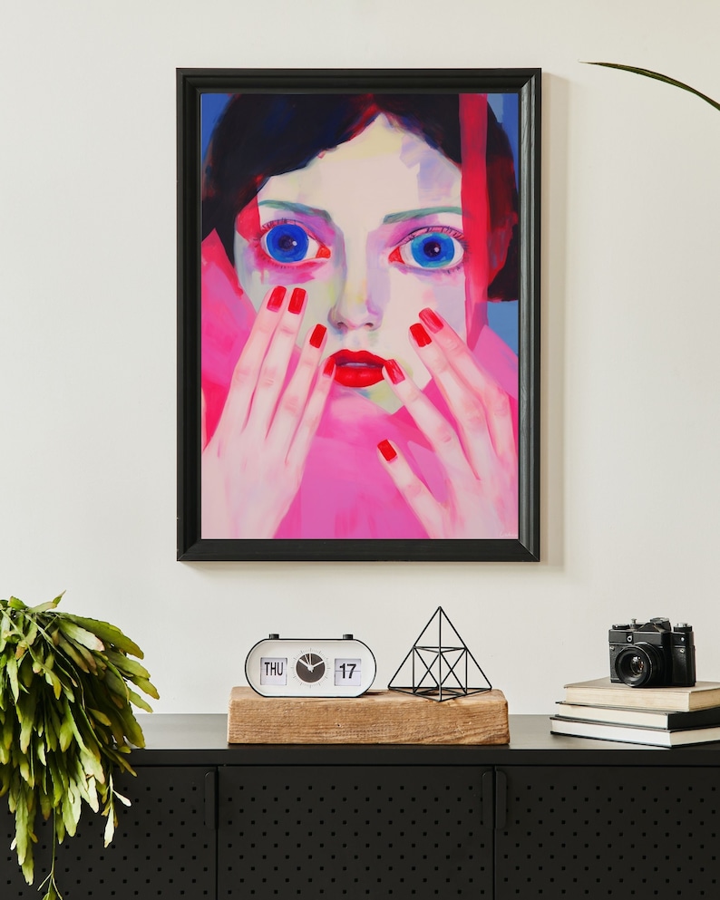 Hallucinogen No.7 Wall Art Surreal Art Beautiful Art Unique Painting