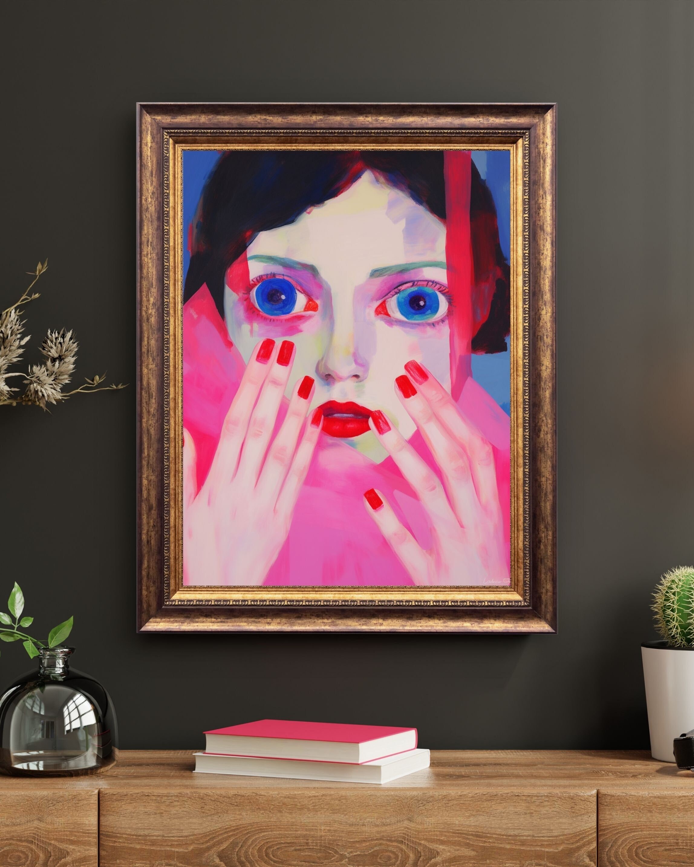 Hallucinogen No.7 Wall Art Surreal Art Beautiful Art Unique Painting