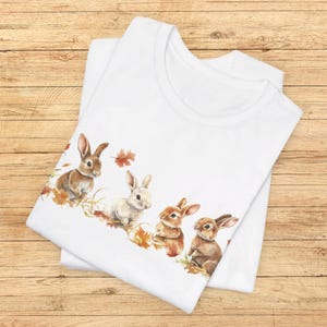 Light Blue Pearl Rabbit Tee main image 1
