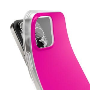 NEON PINK Phone Case for iPhone 16 Pro Max, Galaxy S25 Ultra, Stylish Gift for Her