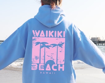 Hawaii Beach Vibes Distressed T-Shirt Hawaii Beach Vibes Distressed T-Shirt