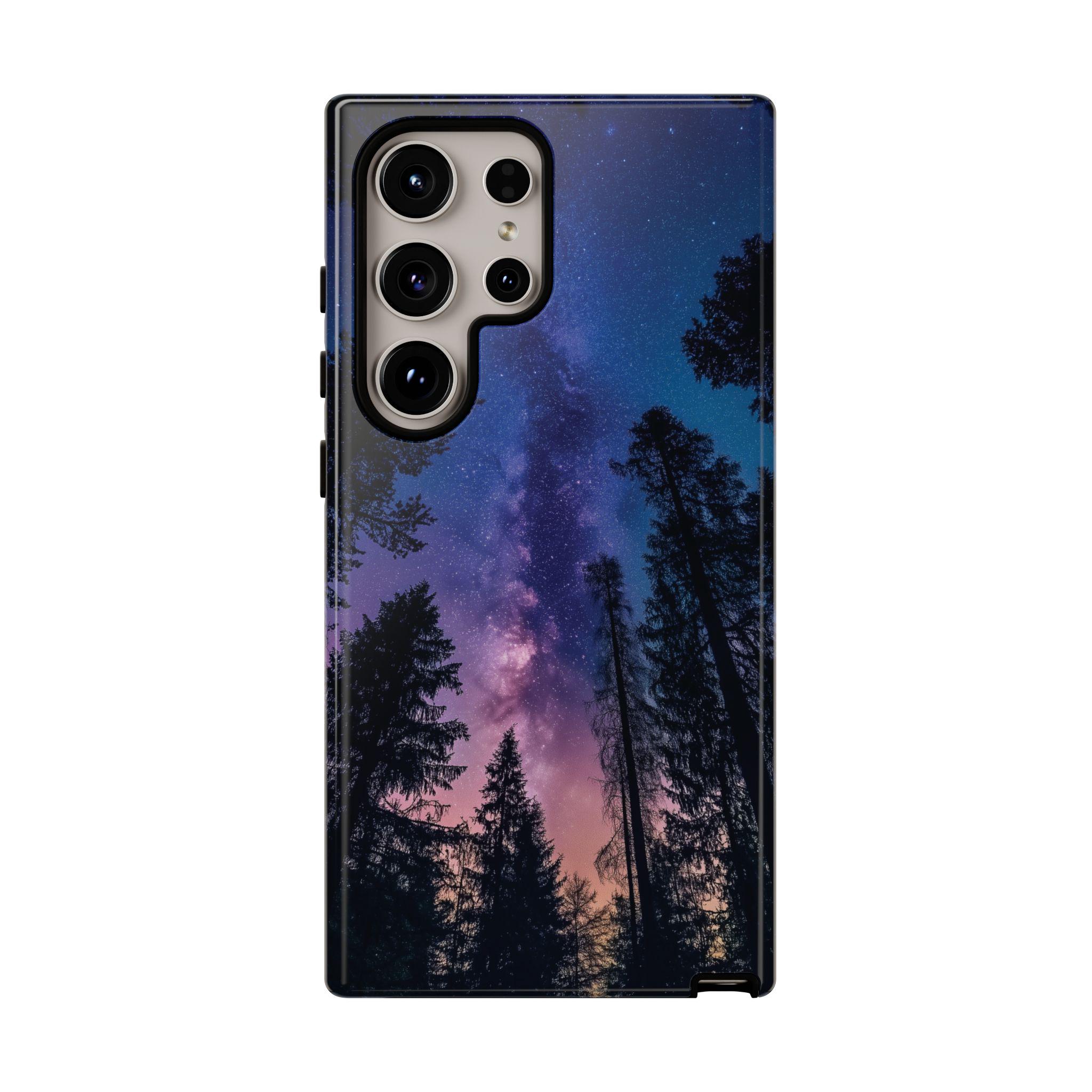 Mesmerizing Night Sky Tough Case for Samsung Galaxy S25 Ultra Starry Sky Pixel 9 Pro Gift for Him or Nature Lover Galaxy S24 Ultra