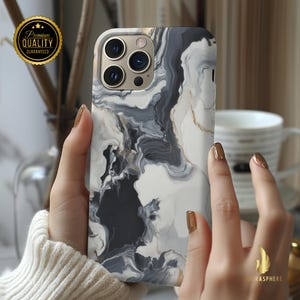 Beautiful Marble Phone Case, Pattern Mobile Case, Stylish Marble iPhone 16 Pro Max Tough Case, Samsung Galaxy, Pixel, iPhone 15 MagSafe Case