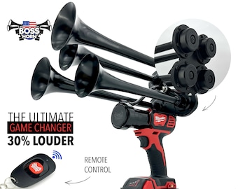 Milwaukee Premium Train Horn with Remote Control