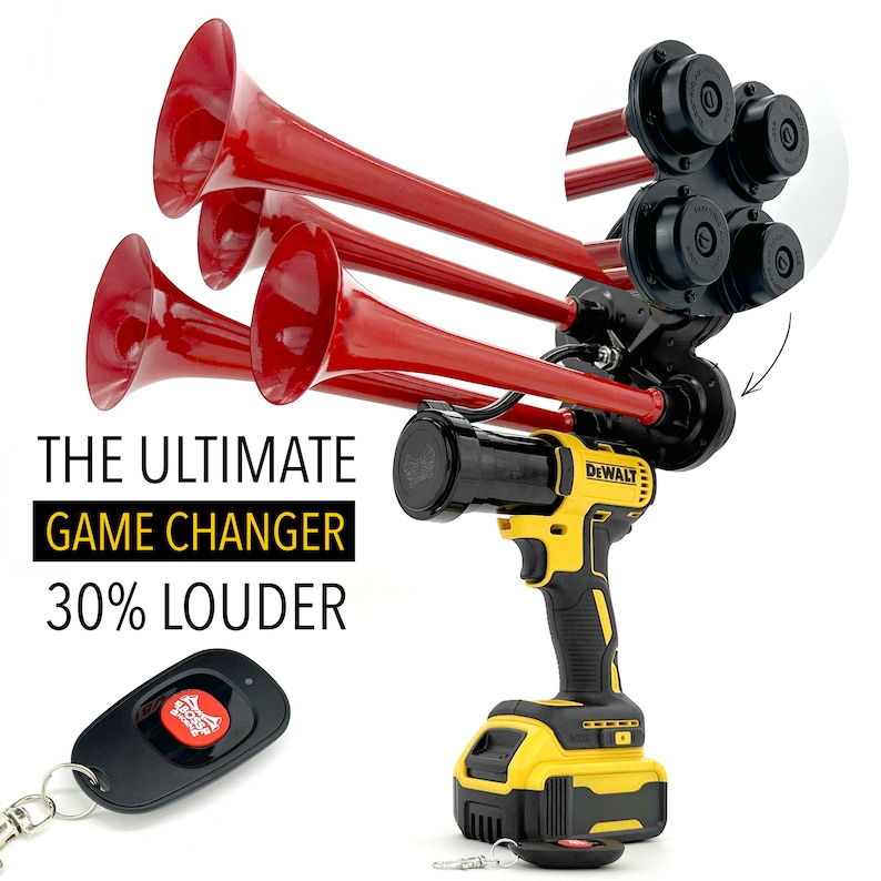 Dewalt Premium Train Horn With Remote Control Tool Only Etsy