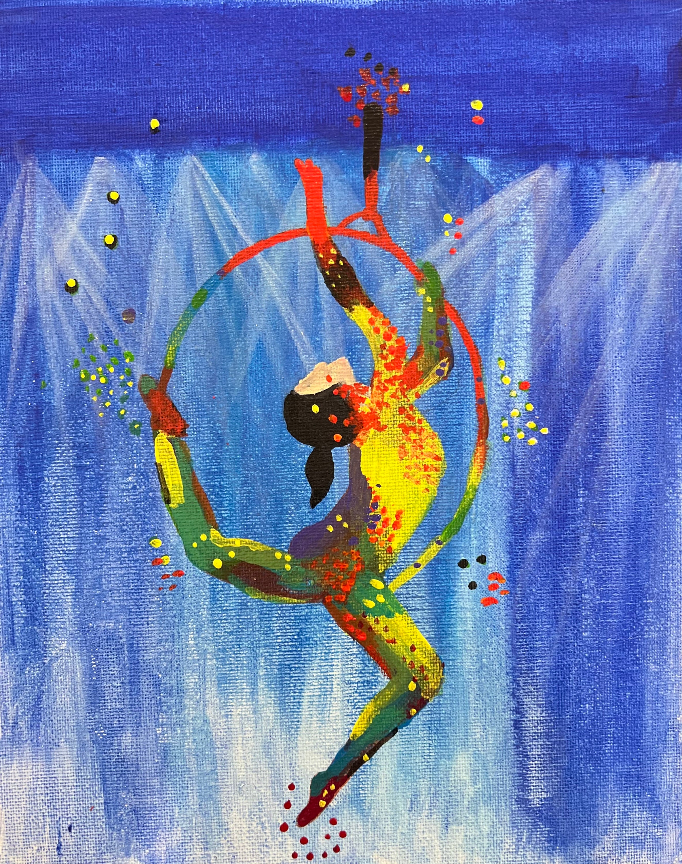 A Rainbow of Acrobatic Elegance - Etsy