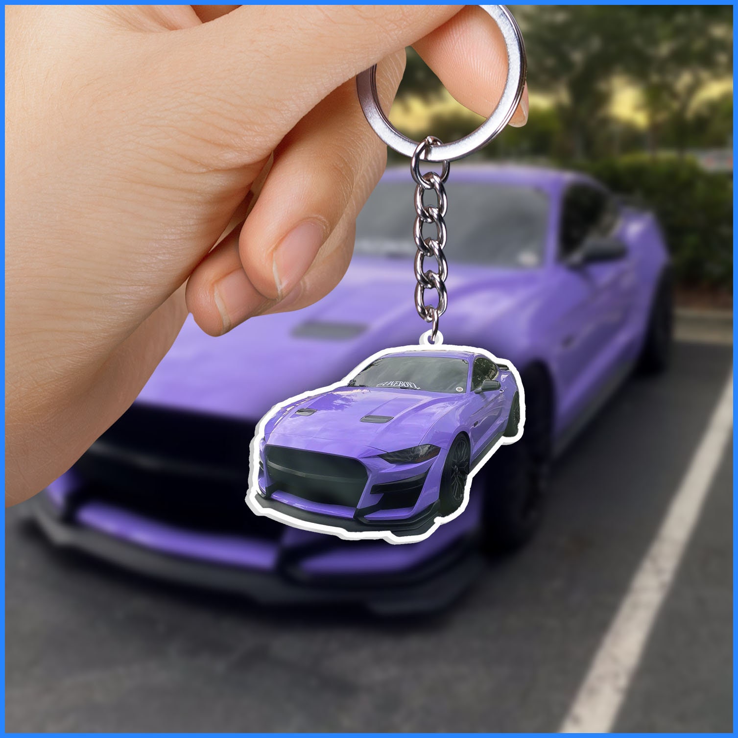 Custom Car Keychain of Your Car 