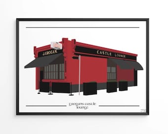 Grogan's Castle Lounge - Digital Print Wall Art