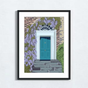 Georgian Door - Digital Print Wall Decor