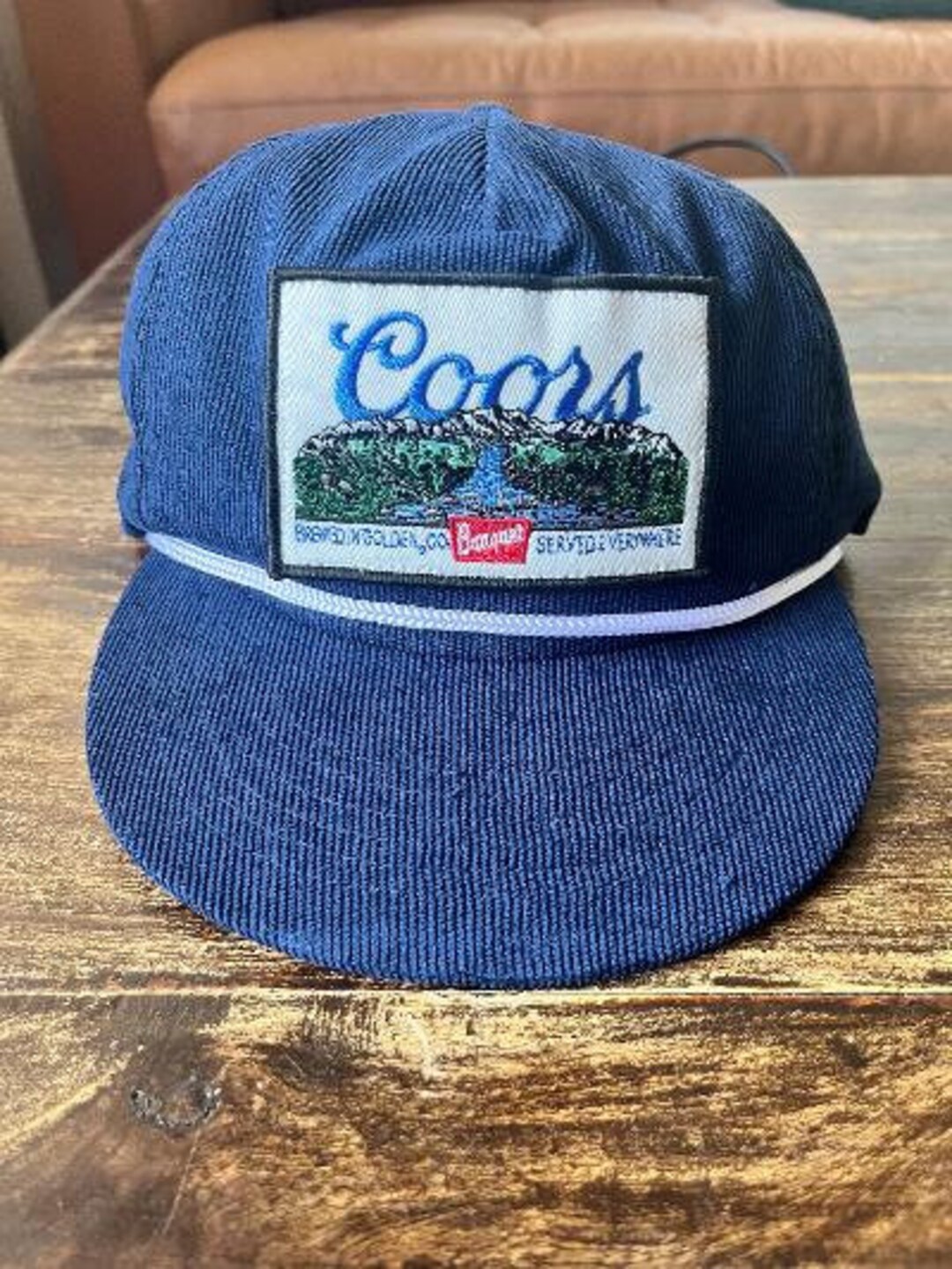 Corduroy Coors Banquet Hat Etsy