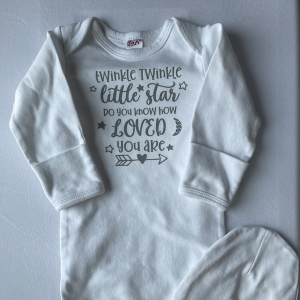 Baby Layette Twinkle Twinkle Little Star 0-3 Months