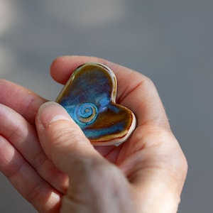 Ceramiczne kamienie Worry Stones, spersonalizowany kamień uspokajający z piaskowca, kieszonkowy kamyk antystresowy, środek łagodzący lęk