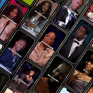 150 Canva-redigerbara afroamerikanska motivationsvideor (digital nedladdning) bild 3