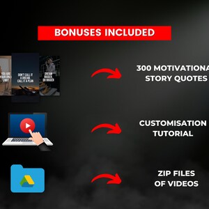 150 Canva-redigerbara afroamerikanska motivationsvideor (digital nedladdning) bild 9