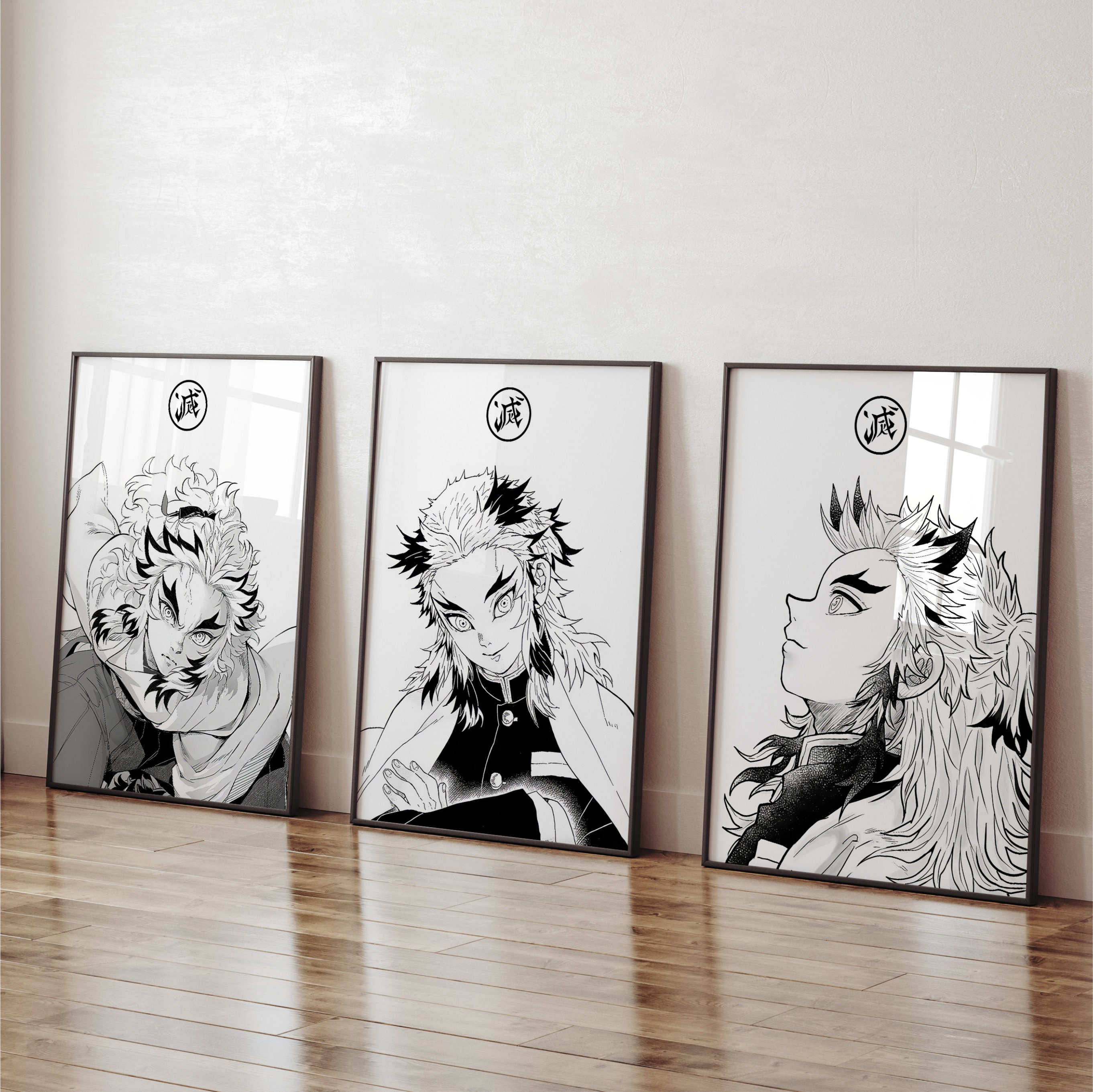 Rengoku Wall Art – Canvas Freaks